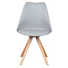 Chaise Scandinave Grise design