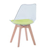 Chaise Scandinave Moderne Assise Verte