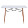 Table Scandinave Rectangulaire Blanche