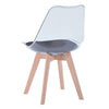 Chaise Scandinave Moderne Assise Noire