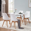 Chaise Scandinave Tulipe Noir & Vert
