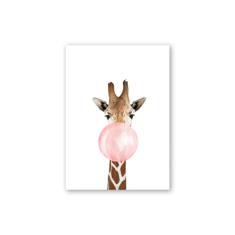 Tableau GIRAFES – Cocktail Scandinave