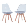 Chaise Scandinave Moderne Assise Grise