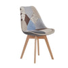 Chaise Scandinave Patchwork Moderne