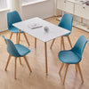 Chaise Scandinave Tulipe Noir & Vert