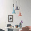 Lustre Scandinave Led Gris