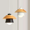 Lustre Moderne Scandinave Blanc & Bois