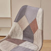 Chaise Patchwork Scandinave dossier