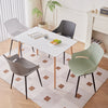 Chaise Grise Scandinave (lot de 2)